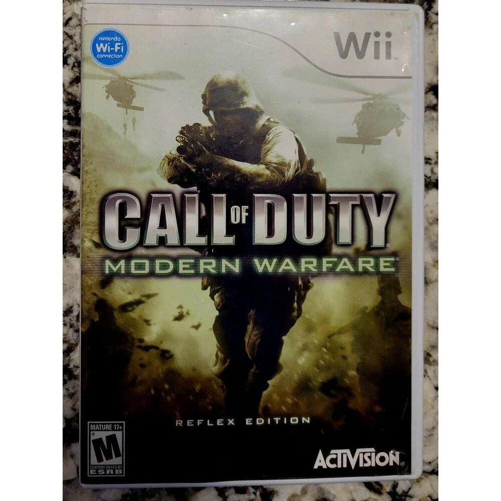 Call of Duty: Modern Warfare -- Reflex Edition (Nintendo Wii, 2009),CIB, FAST
